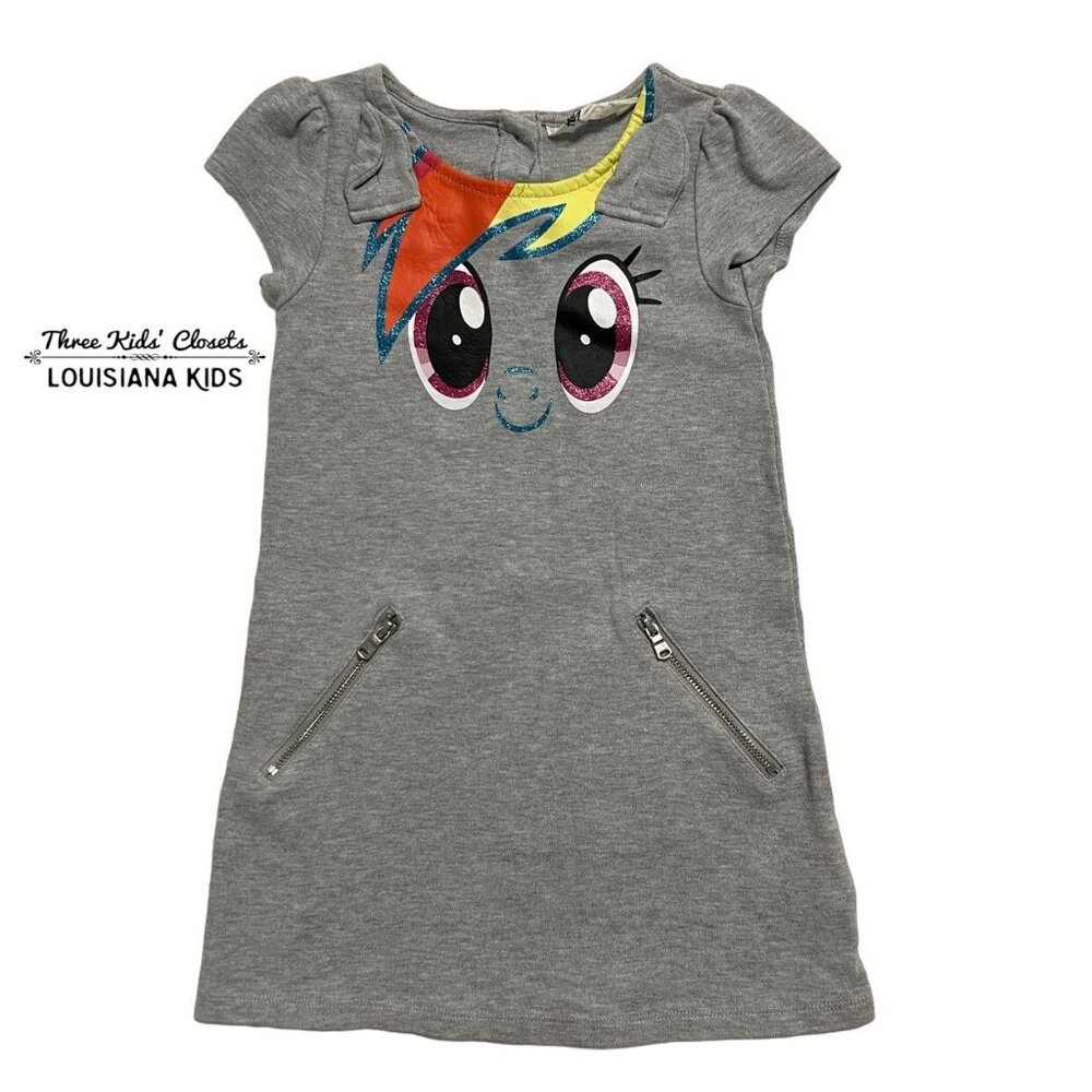 H&M 2-4Y Rainbow Dash My Little Pony Dress